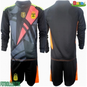 Argentina Målvakt Hemmaställ Barn Copa America 2024 Långärmad (+ Korta byxor)